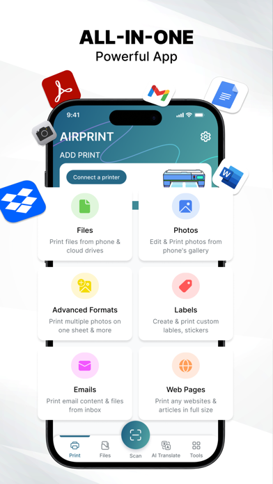 Smart Printer and Scanner App Screenshot