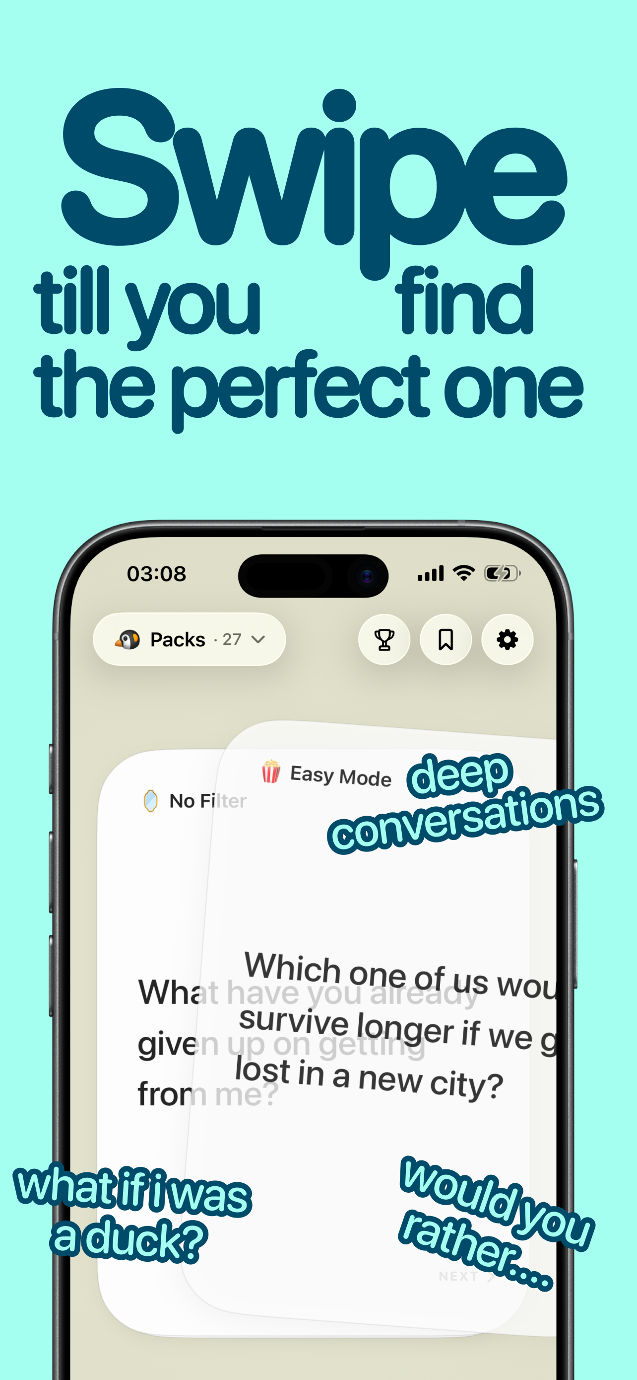 Penguin: Couple Question Cards screenshot 3