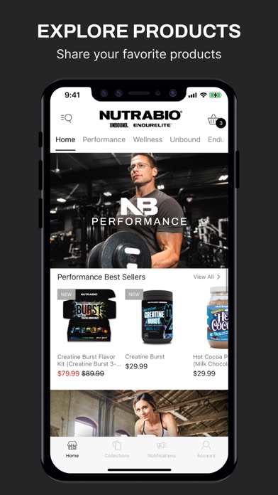 NutraBio Brands Screenshot