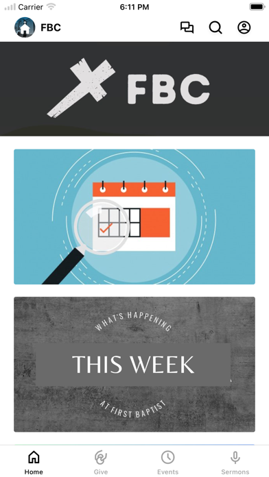 Screenshot #1 pour First Baptist Natchitoches