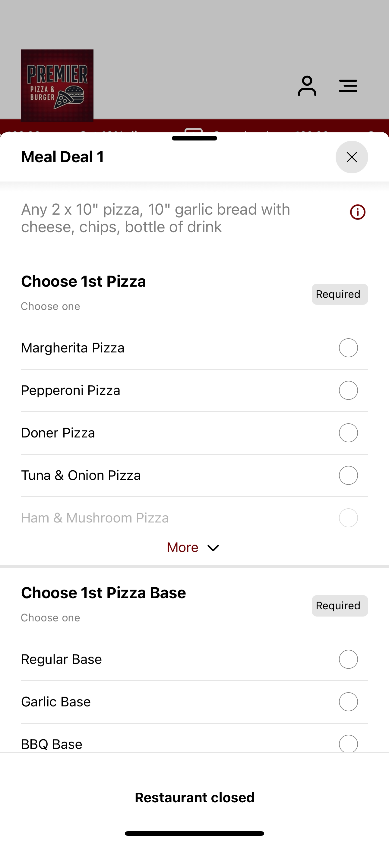 Premier Pizza UK screenshot 4
