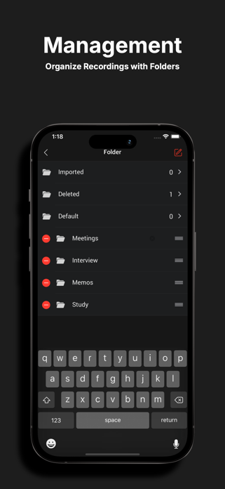 SoundNote - Voice Recorder Screenshot 7 of 8