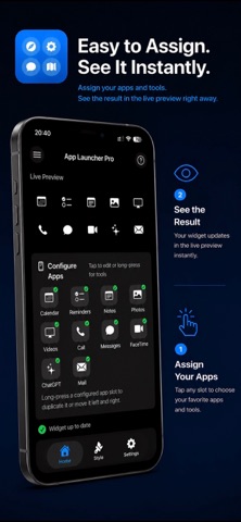 AppLauncherPro screenshot