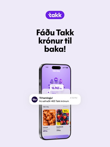 Takk App Store preview screenshot 8