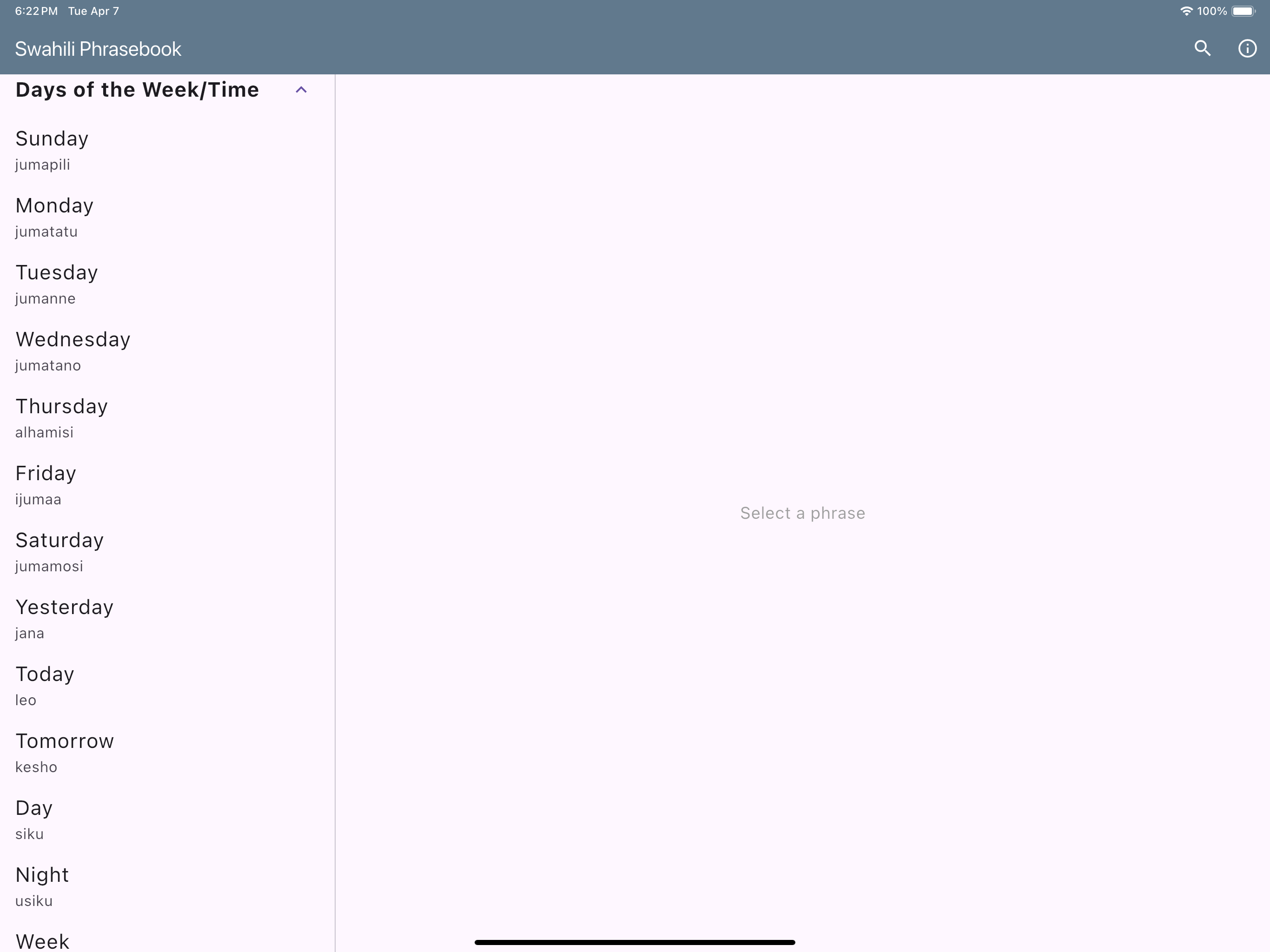 Swahili Basic Phrases screenshot 12