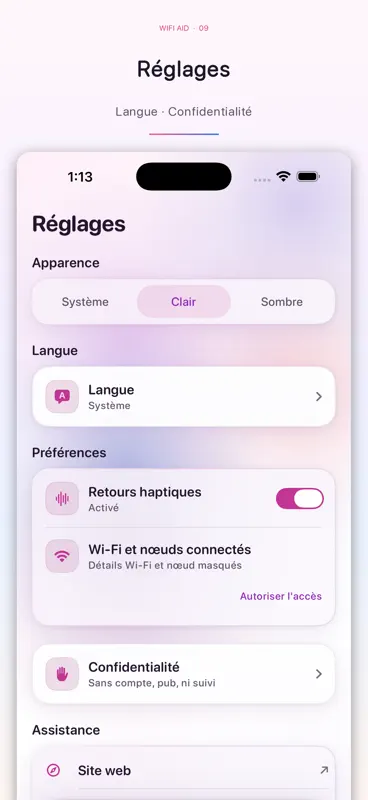 WiFi Aid: Diagnostic réseau screenshot 9 of 10
