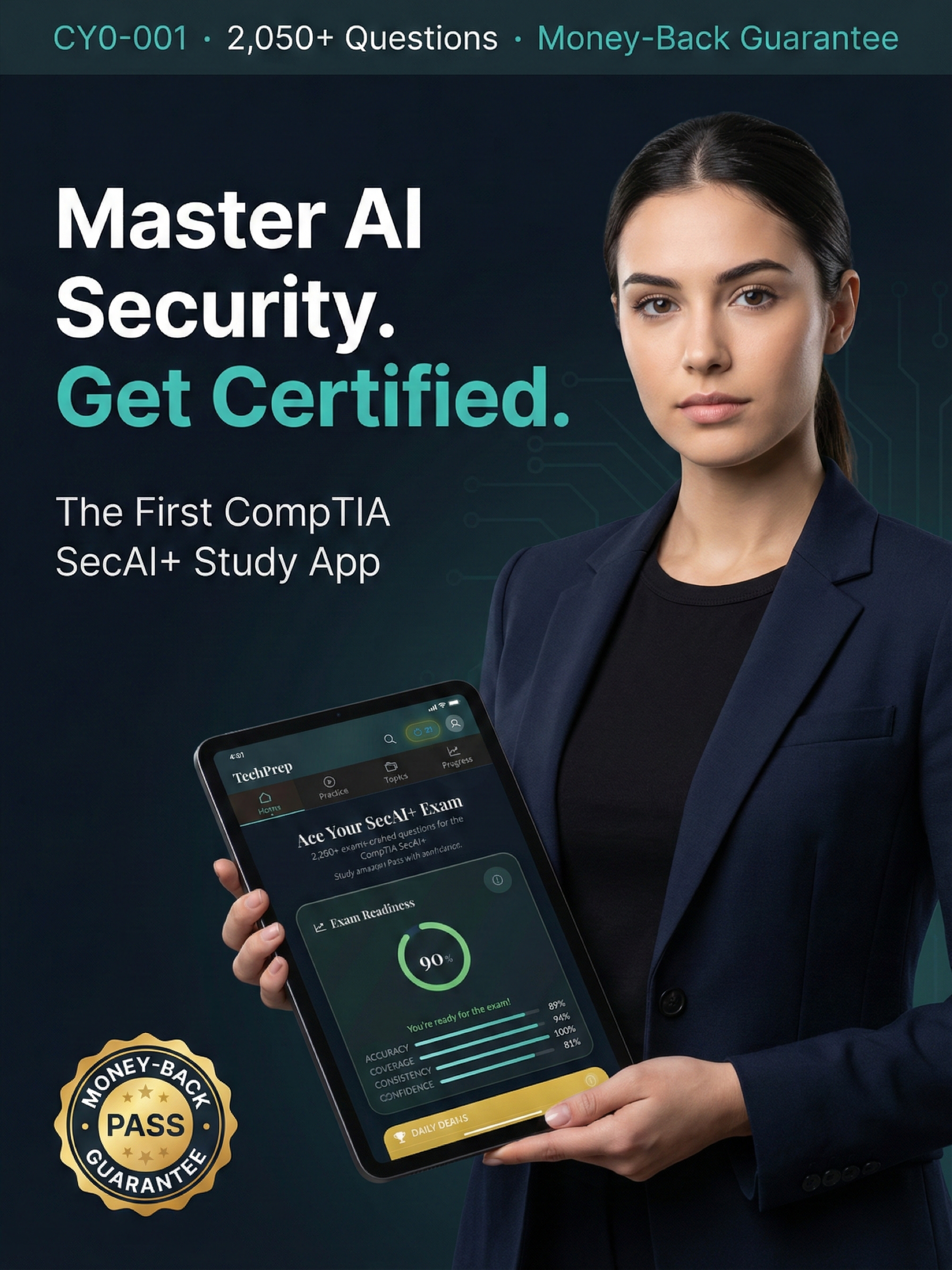 CompTIA SecAI+ Exam Prep 2026 screenshot 11