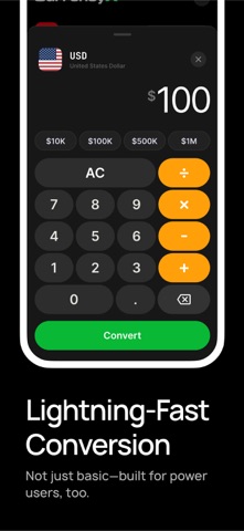 CurrencyX - Currency Converter iPhone screenshot
