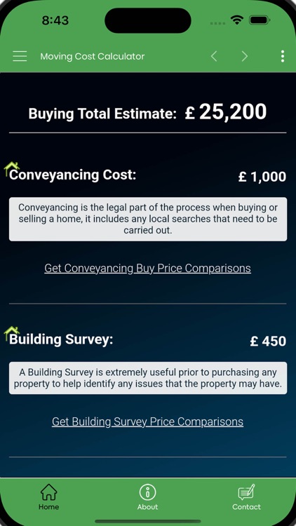 Moving Cost Calculator