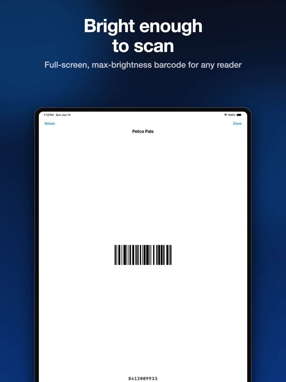 iPad screenshot