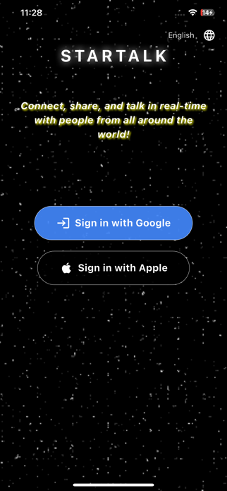 startalk(worldwide SNS) Screenshot 1 of 5