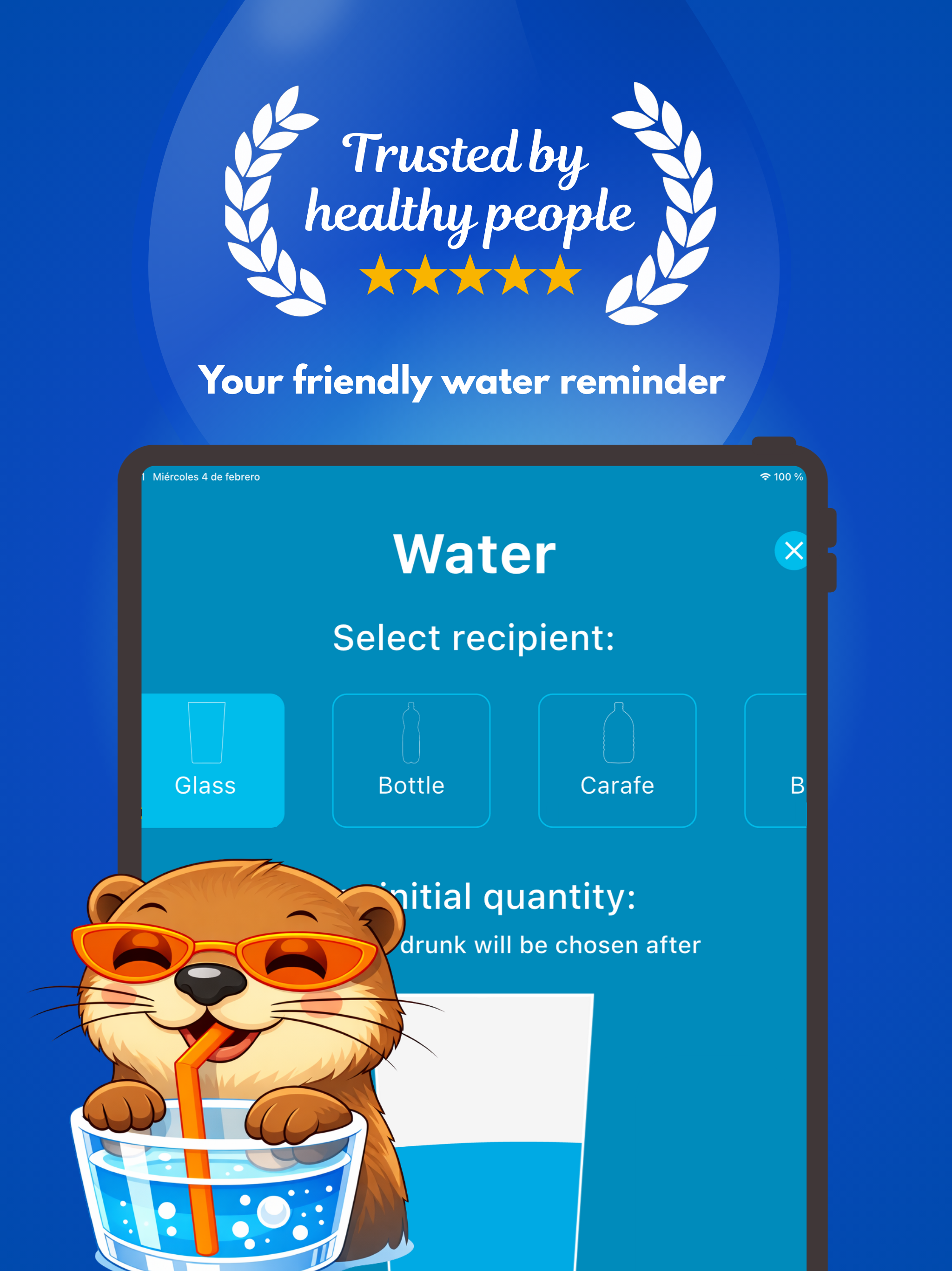 WatterOtter: My Water Tracker
