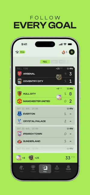 Scoresheet screenshot 2