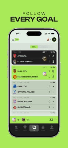 Scoresheet screenshot