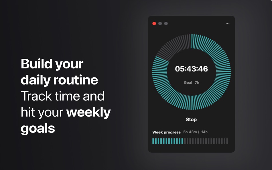 #1. Be Constant: Work Tracker (macOS) 由: Mohamed Bourga