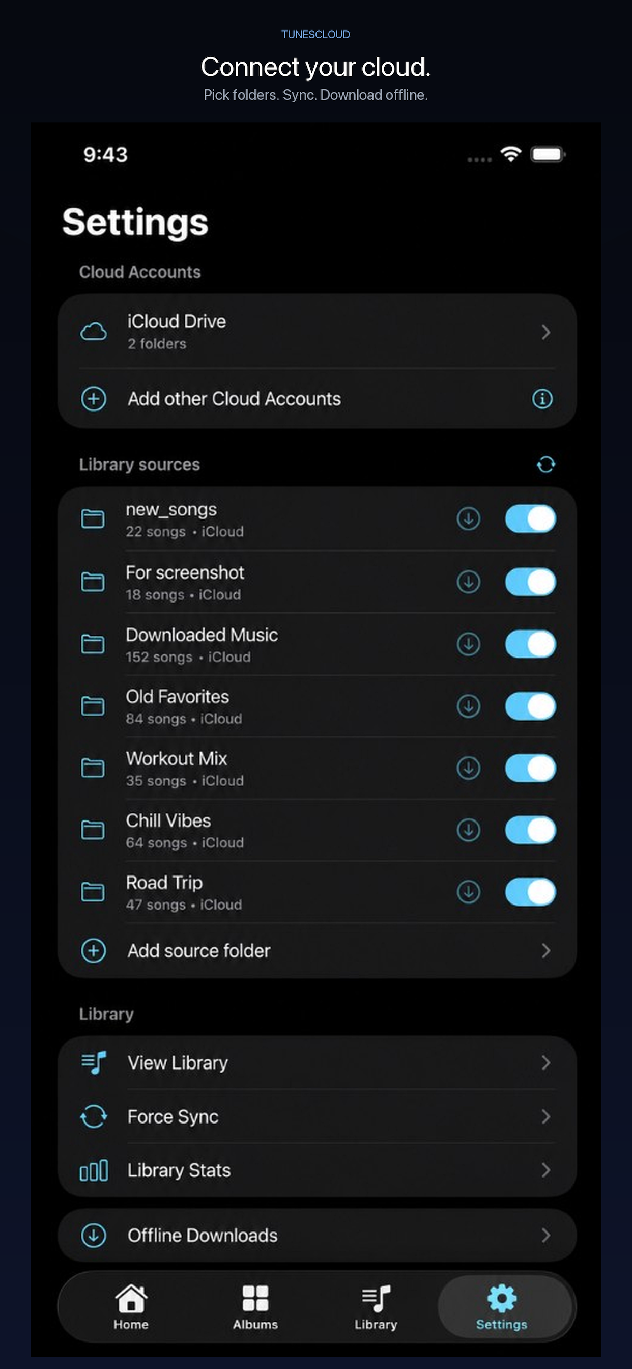 TunesCloud screenshot 9