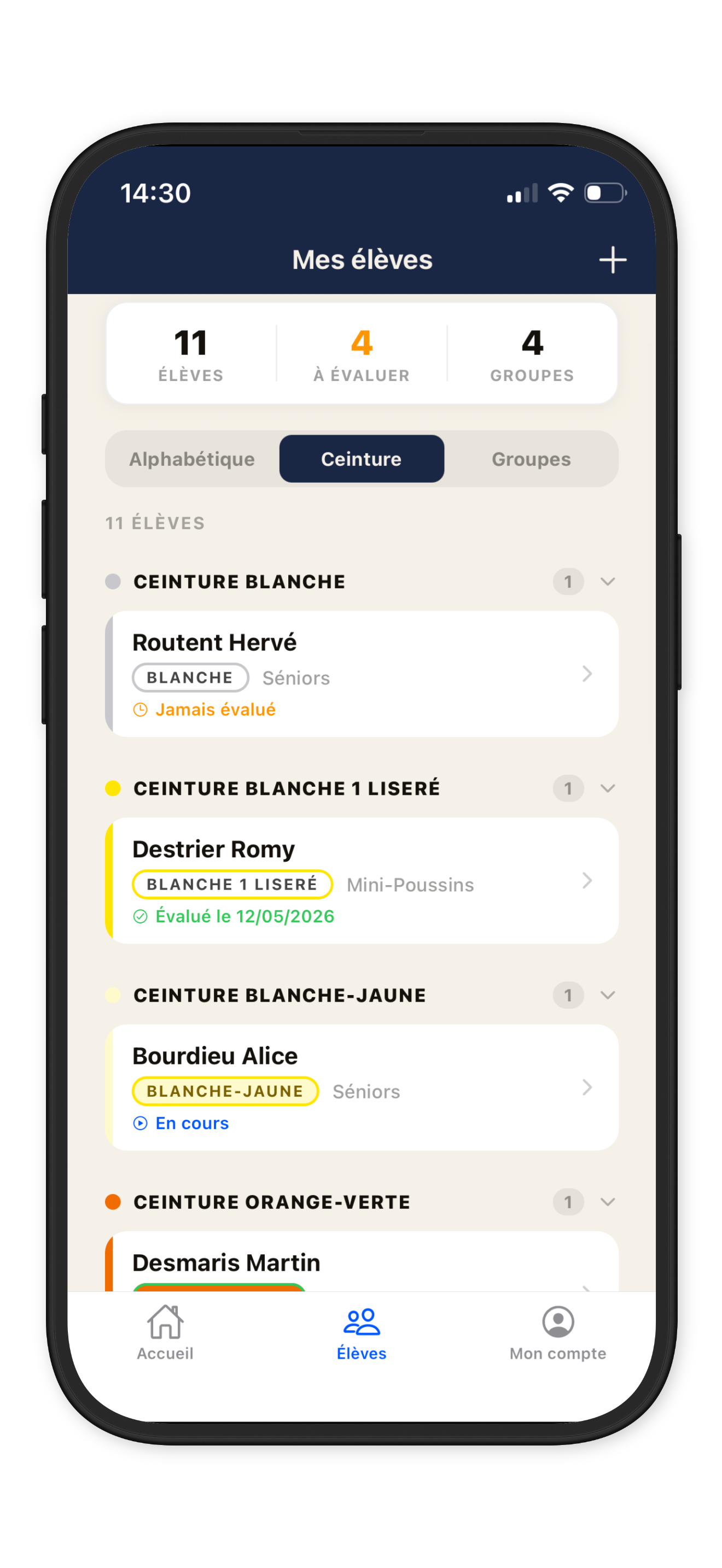 Dojo Grade screenshot 6