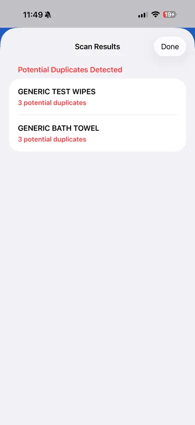 DupeDetective Receipt Scanner screenshot 4