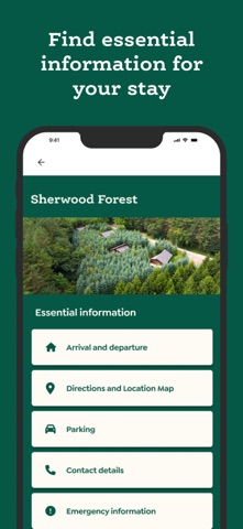 Forest Holidays UK Log Cabins screenshot