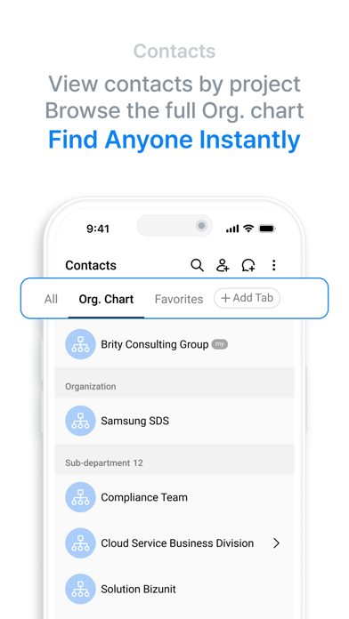 Brity Works Messenger screenshot 5