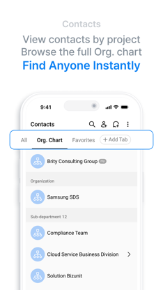 Brity Works Messenger screenshot 5