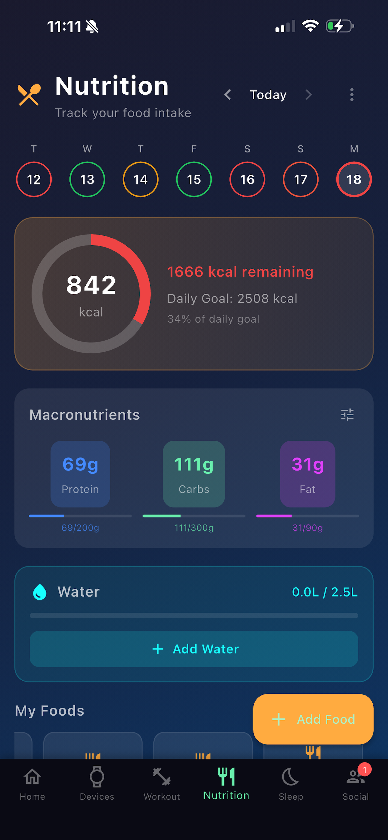 MyFitnessTech screenshot 4