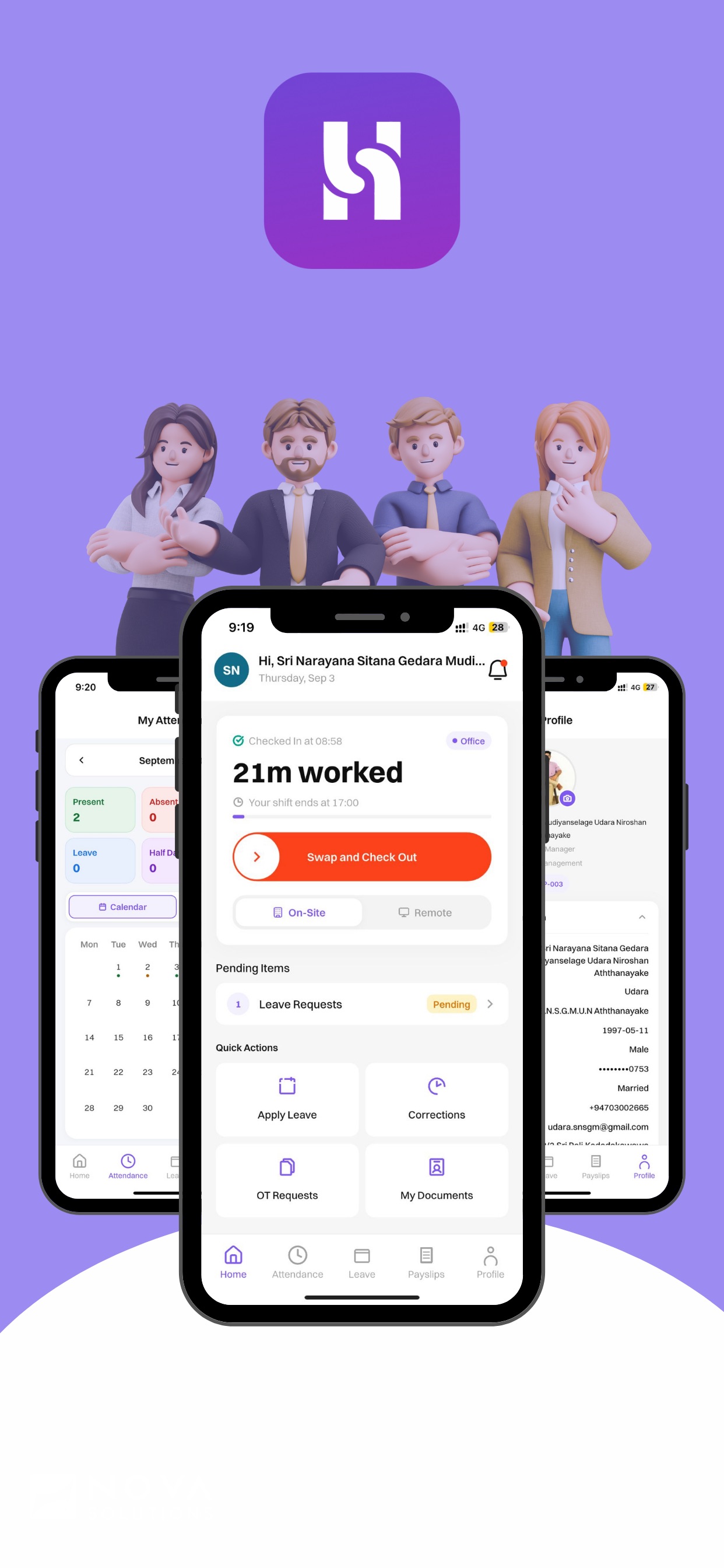 Screenshot 3 of Nova HR Flow