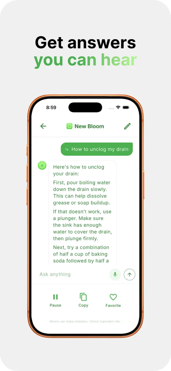 Screenshot #3 pour Ask Bloom