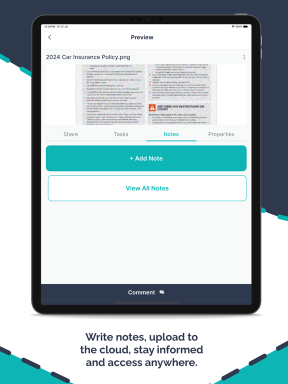 Collabow: Work, Chat & Wallet iPad screenshot 6 - Productivity app