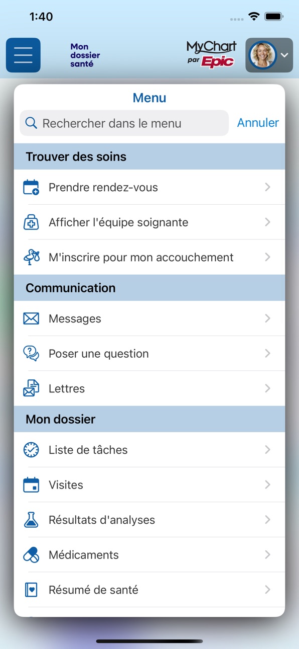 iPhone screenshot