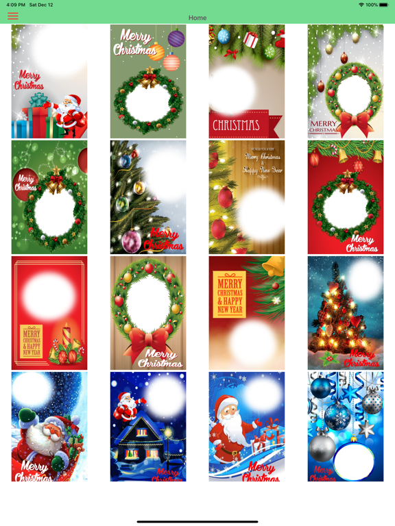 Screenshot #4 pour Noël Cadres Photo éditeur