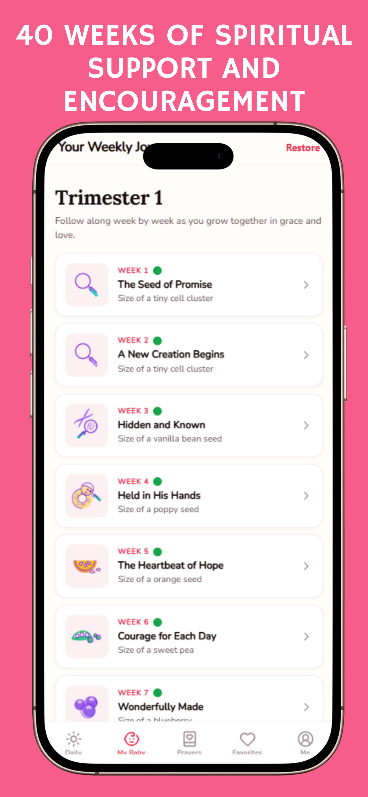 Pregnancy Devotional Daily