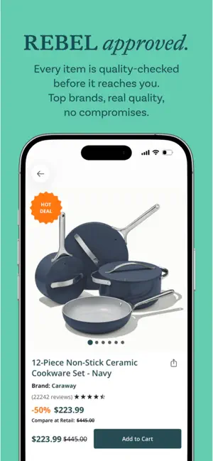 REBEL: Deals on Top Brands screenshot 4
