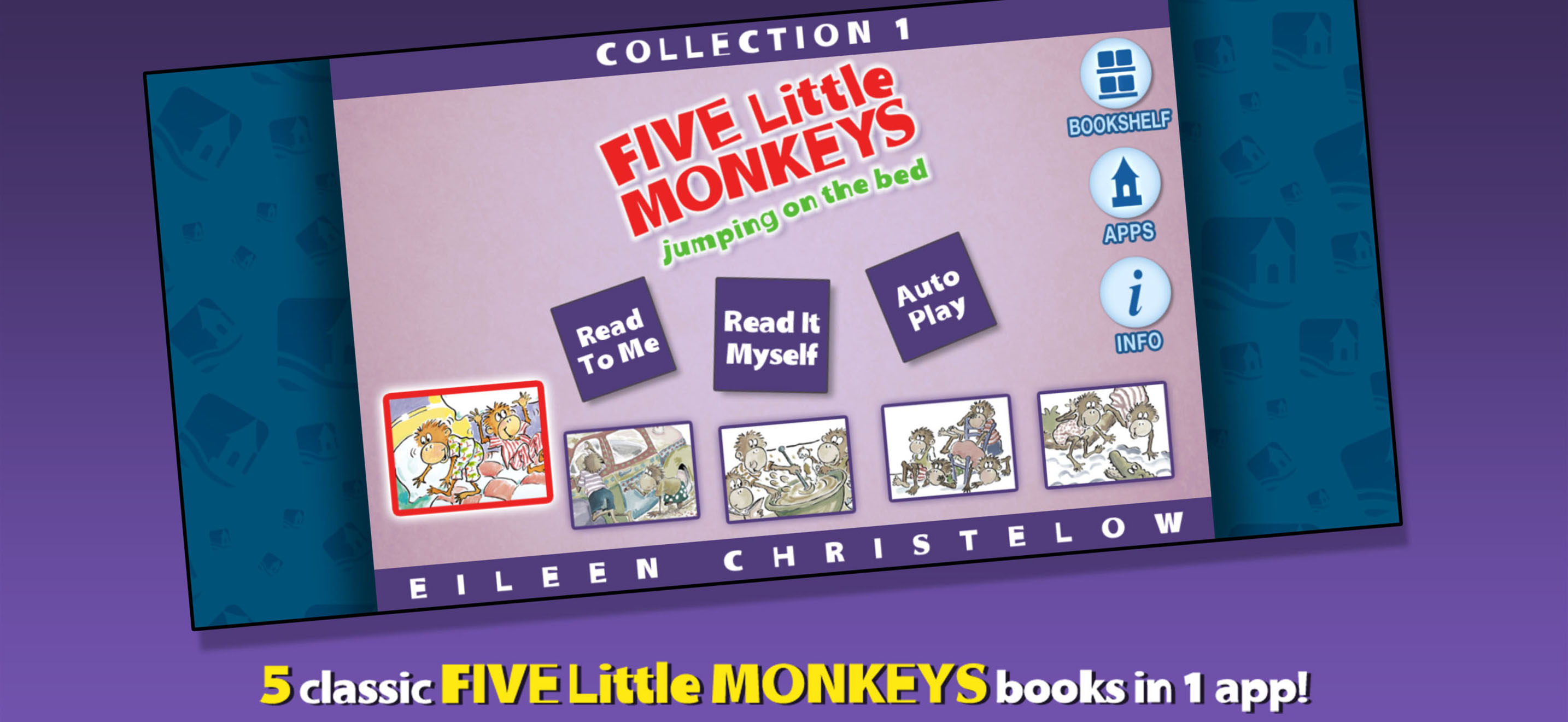 5 Little Monkeys Collection #1