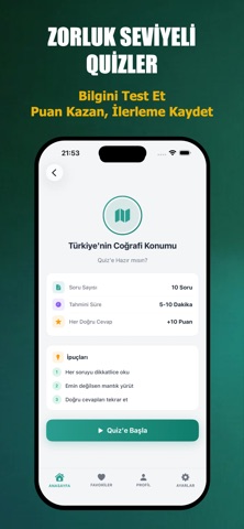 KPSS Coğrafya: Konu ve Soru screenshot