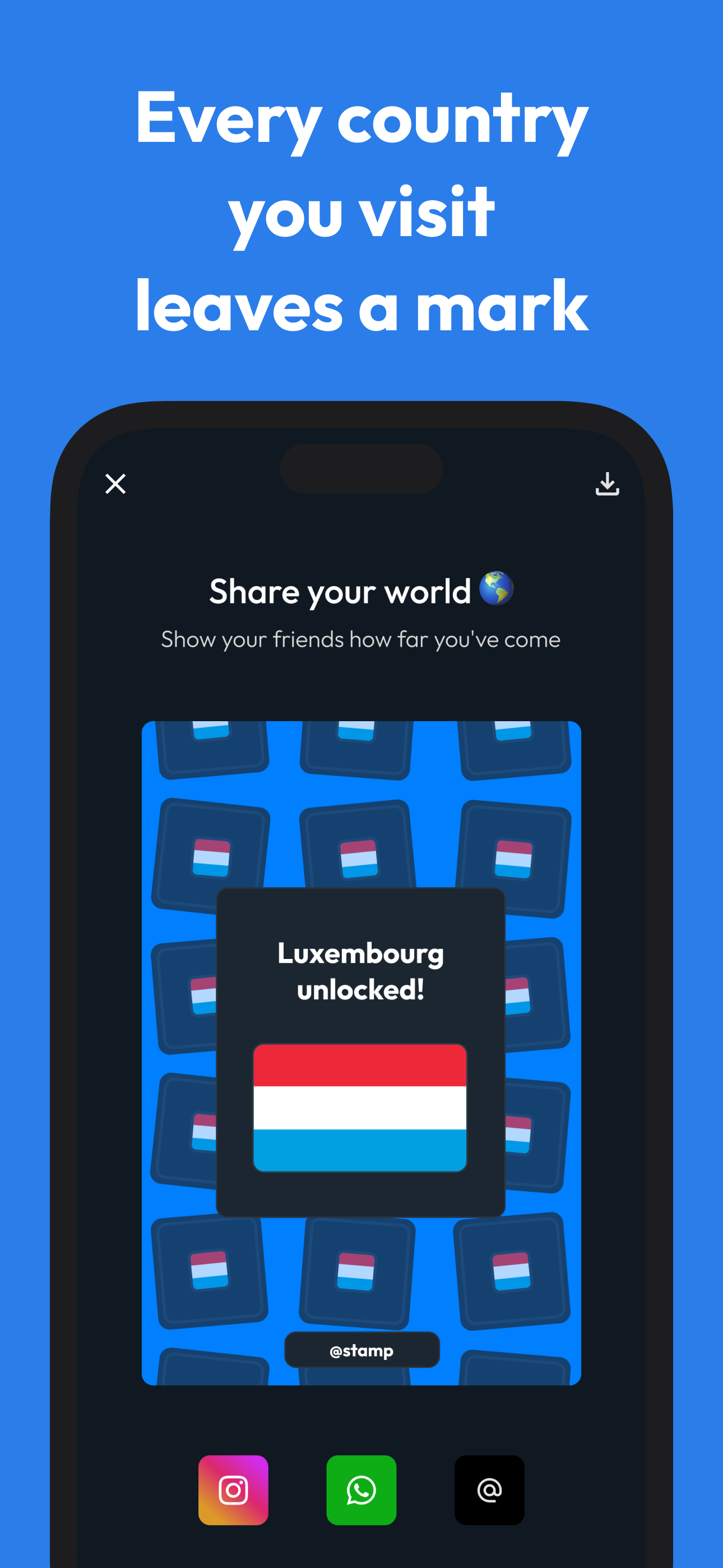 Stamp: Travel Tracker