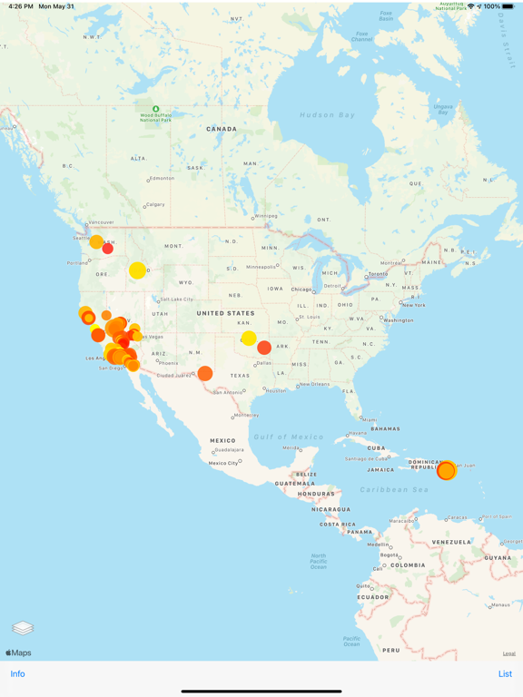 Screenshot #4 pour Mappity Quakes