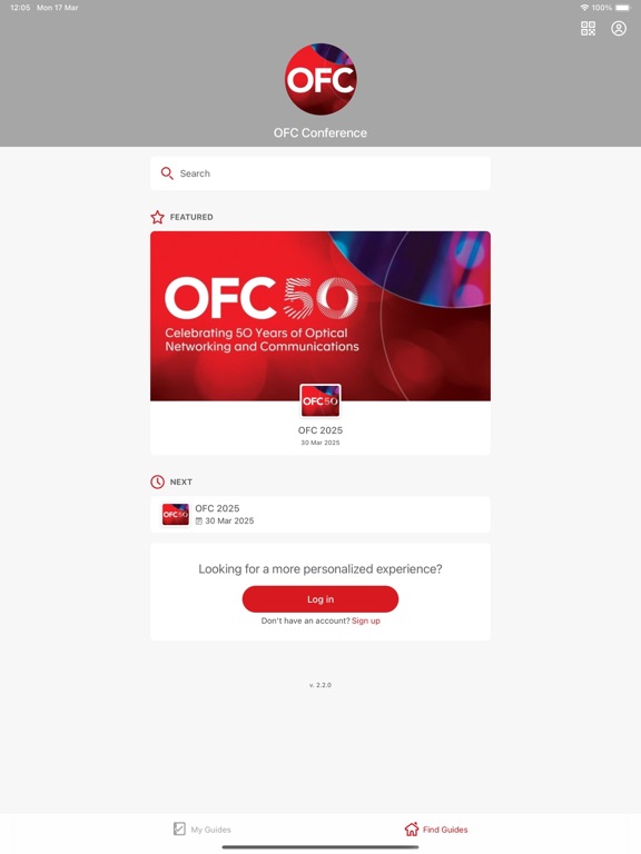 Screenshot #4 pour OFC Conference