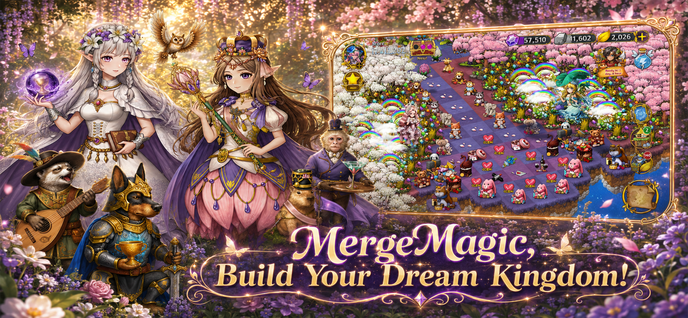 Dragon&Elfs（Five Merge Game） screenshot 3