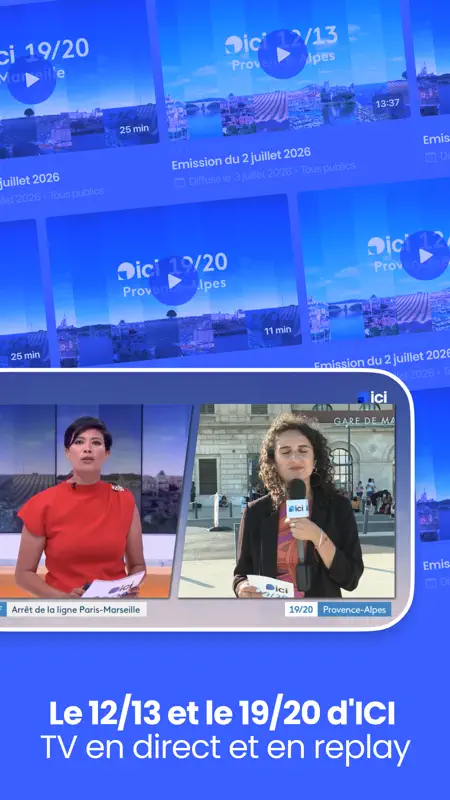 ICI : Radio, TV, Podcast, News screenshot 5 of 7