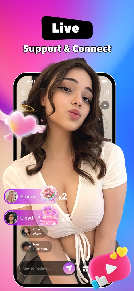 FliV：Meet & Video Chat - fliv-live-stream-social-app