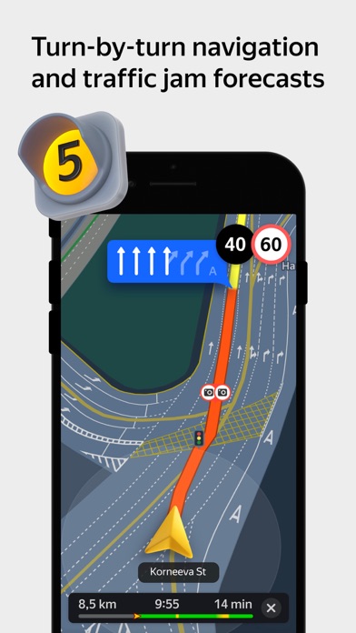 Yandex Maps & Navigator App Store preview screenshot 5