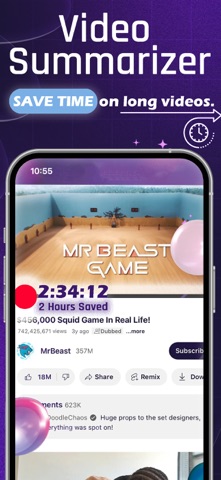 适用于YouTube的视频总结AI 字幕笔记 screenshot