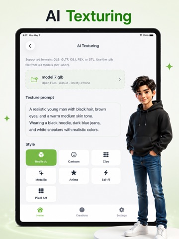 Printables: 3d printing models iPad screenshot