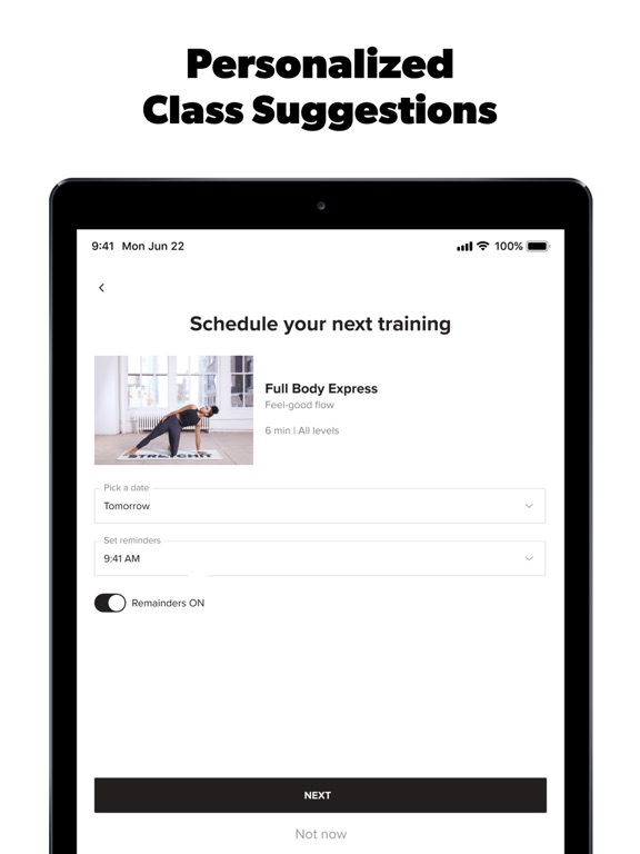 Stretching Mobility: STRETCHIT iPad screenshot 5 - Health & Fitness app
