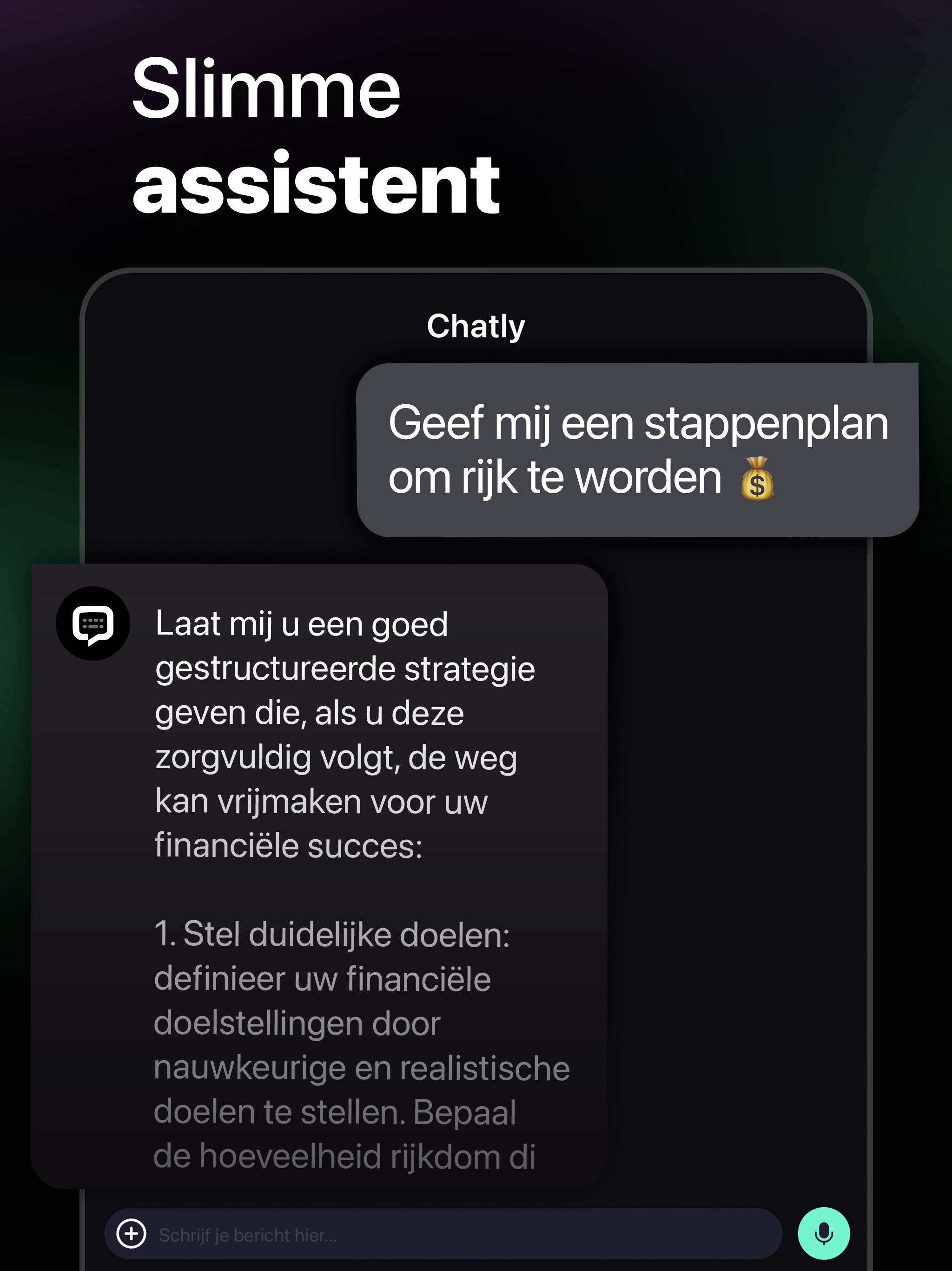 Chatly - AI-chatbot Nederlands