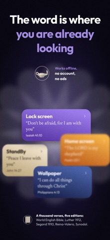 Bible Verse Widget: Lampada Screenshot 1 of 7