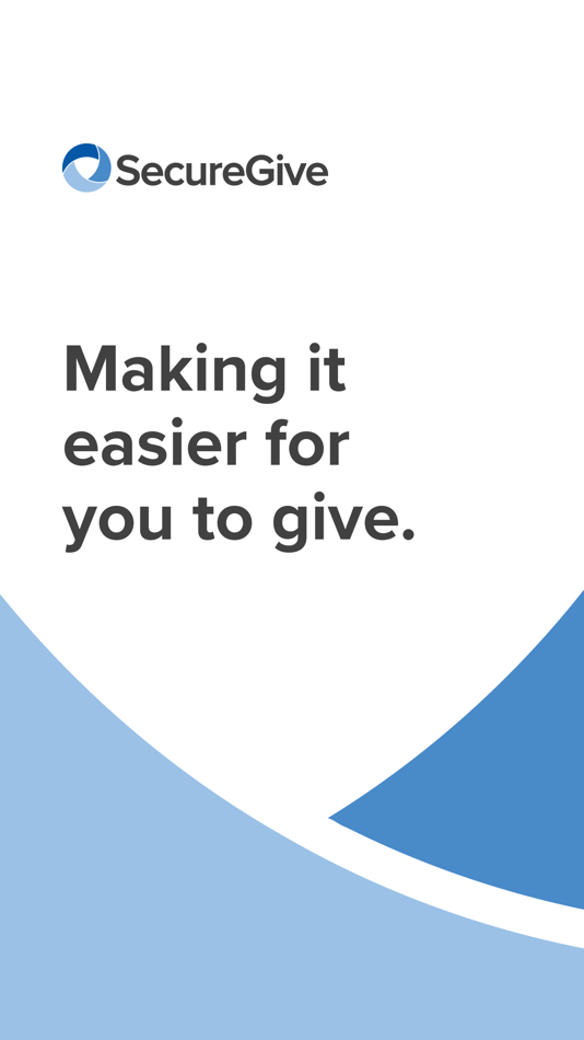 #1. SecureGive (iOS) 由: SecureGive