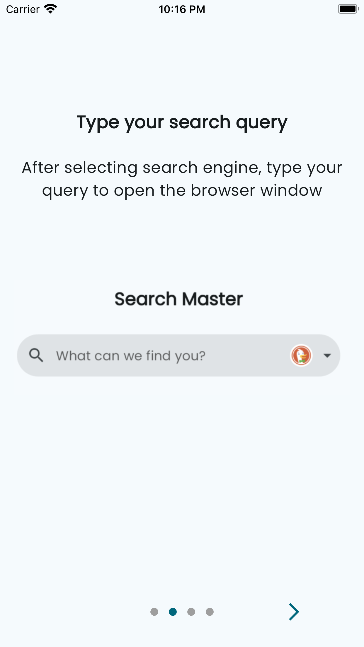 Search Master Browser