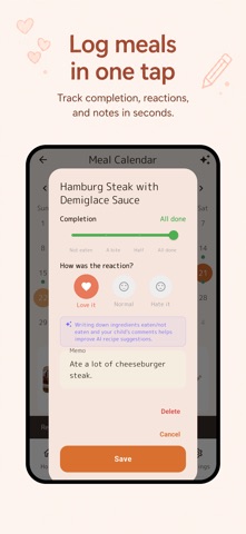 FamEats: Picky Eater Tracker Screenshot 3 of 6